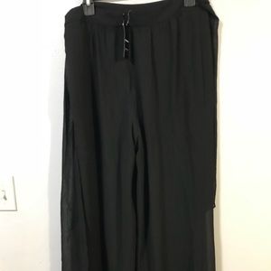 Bebe black sheer pants!